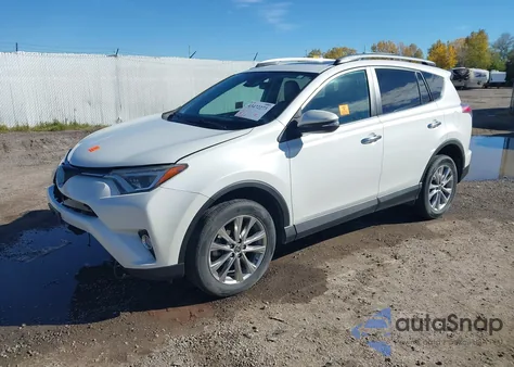 2017 Toyota Rav4 Limited z USA, uszkodzony, nr VIN 2T3DFREV4HW689041